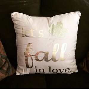 Let’s Fall in Love Pillow